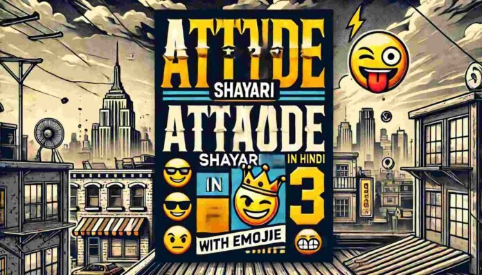 Attitude Shayari in Hindi with Emojis