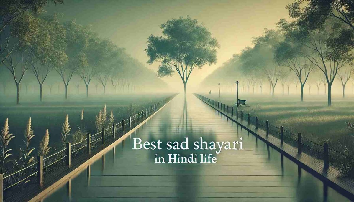 Best Sad Shayari in Hinglish for Life