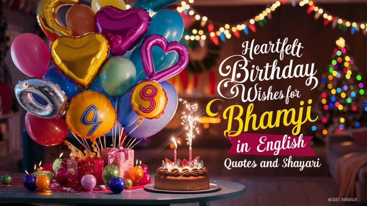 Birthday Wishes for Bhanji in English