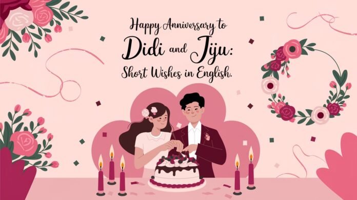 Happy Anniversary to Didi and Jiju