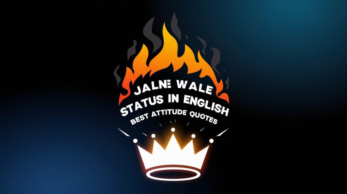 Jalne Wale Status in English